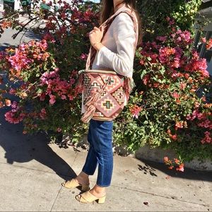 Mochila wayuu 100% authentic Colombian woven tote
